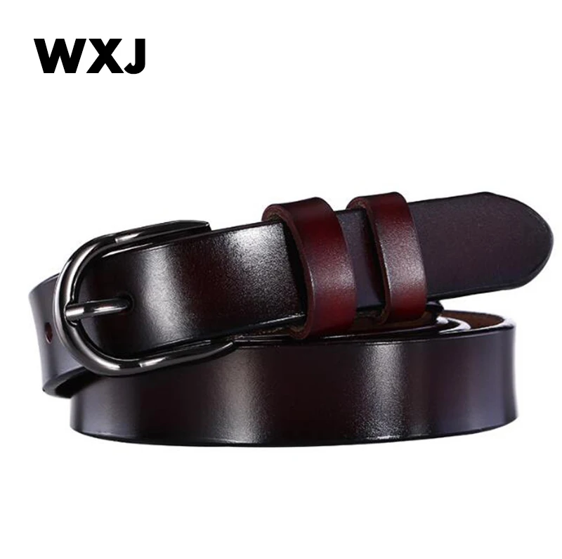 Кожаный ремень для женщин модная Пряжка женский пояс роскошный зеленый из