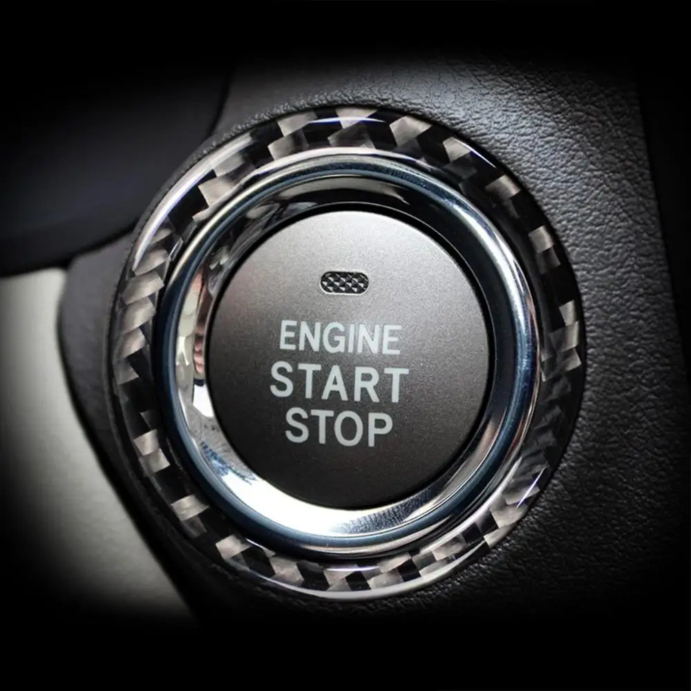 Для Lexus IS250 IS250C IS350 IS350C 2006-2013 углеродное волокно кнопка запуска двигателя кольцо