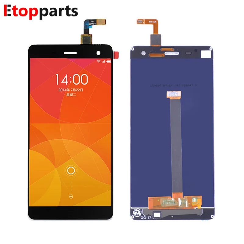 Для Xiaomi Mi4 LCD сенсорный экран Замена дисплея для Mi 4 M4 ЖК дисплей в сборе Бесплатная