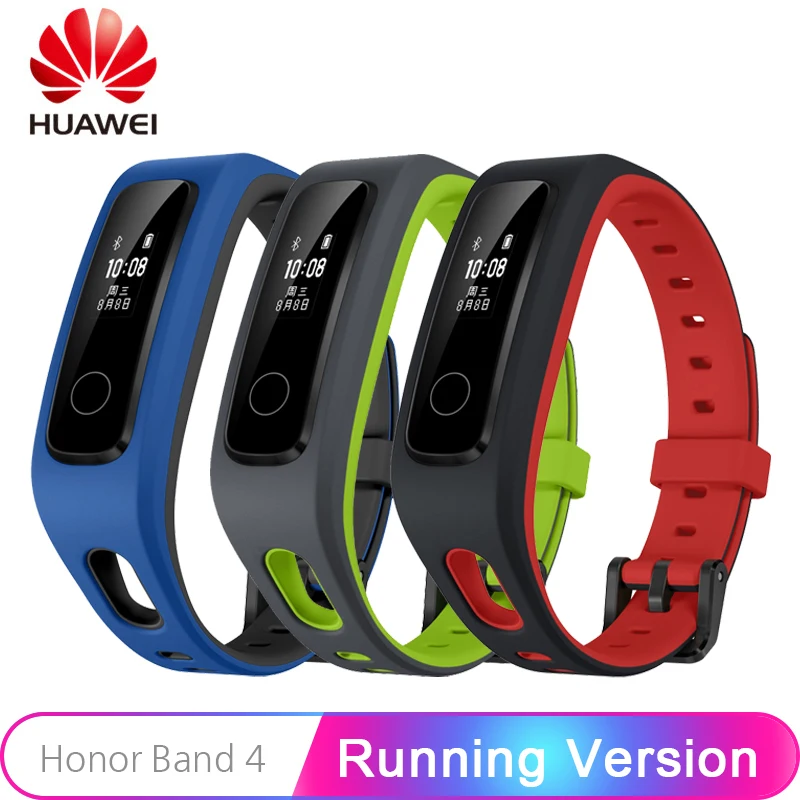 Оригинальный Смарт браслет Huawei Honor Band 4 версия для бега фитнес трекер спортивный 50