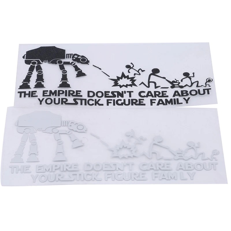 

Car Styling Creative Star Wars Figure Stick Family Car Stickers Motorcycle Decals Car Decoration Supplies