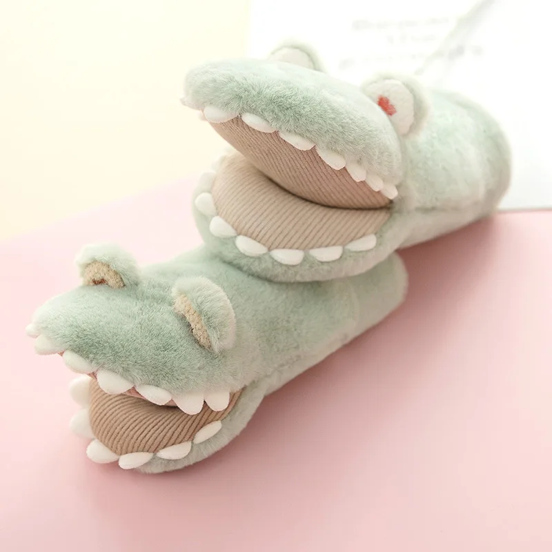 Симпатичные женские перчатки из кроличьей шерсти Детские Зимние варежки