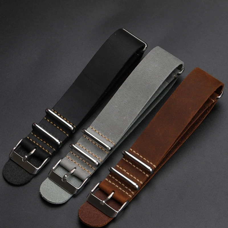 

Ремешок ручной работы из мягкой натуральной кожи для наручных часов CASIO TUDOR TISSOT, 18 мм 20 мм 22 мм 24 мм