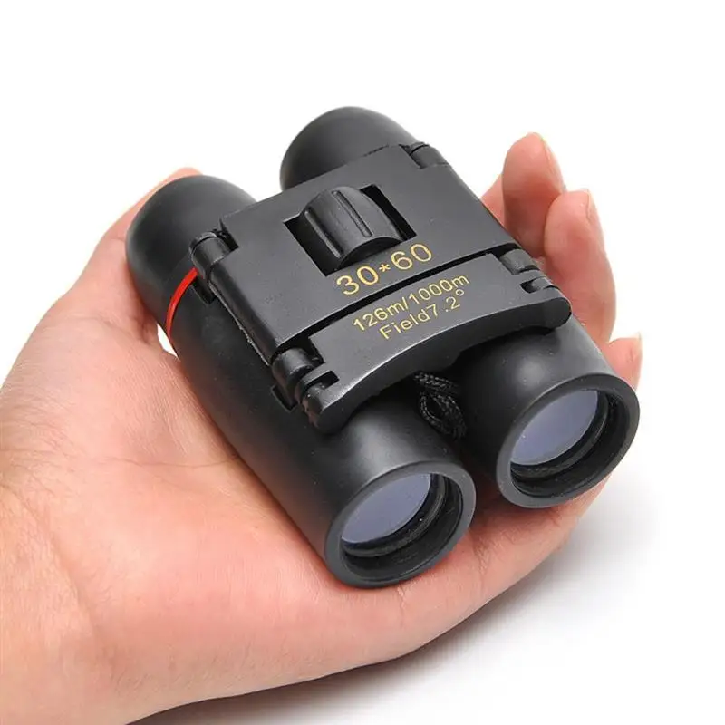 

Zoom 30x60 Folding Compact Zoom Binoculars Low Light Night Outdoor Telescope High Definition 1000M Long Range For Outdoor Travel