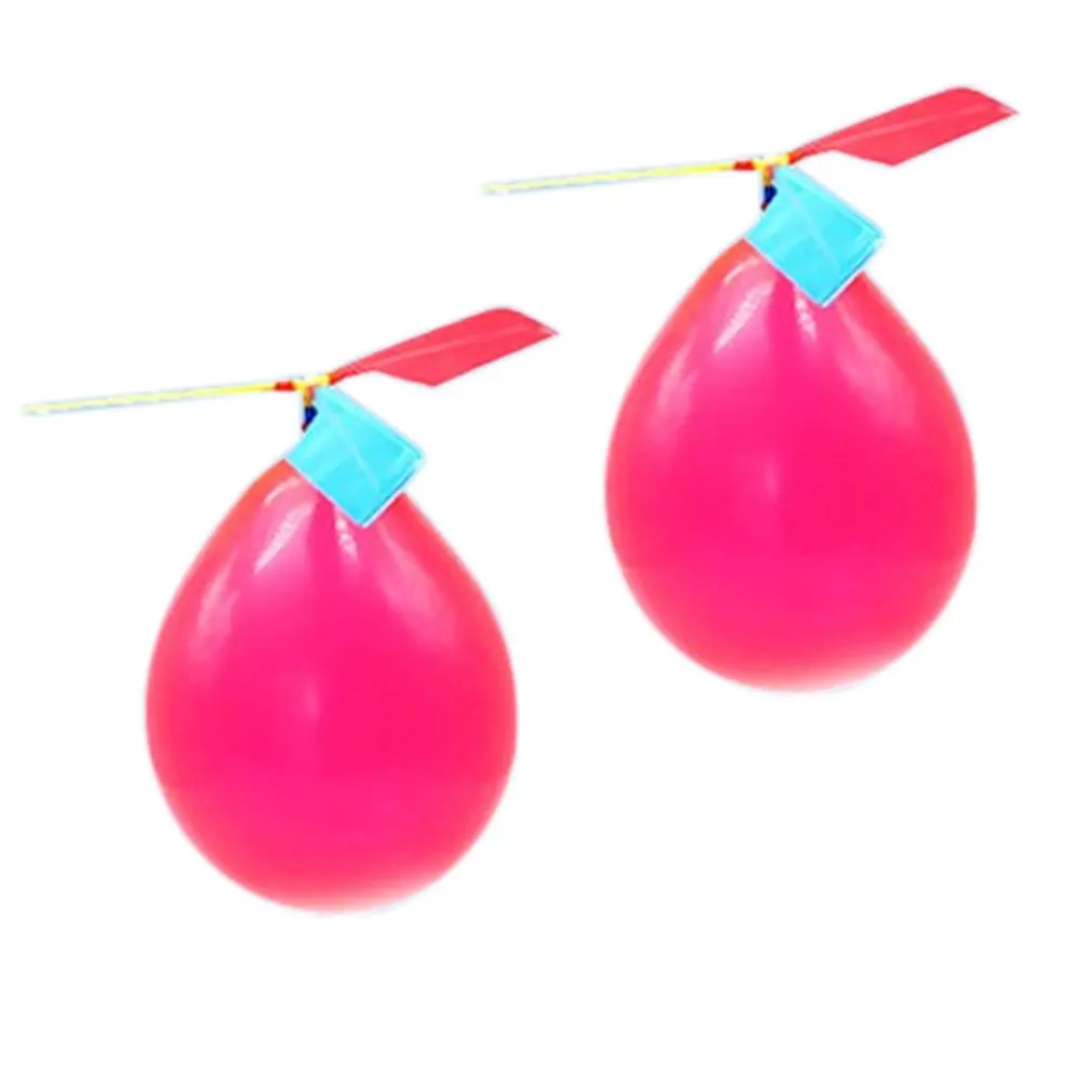 

2 Pcs Funny Classic Helicopter Balloon for Parent-Child Interaction Flying Toy Games Children Educational Toys