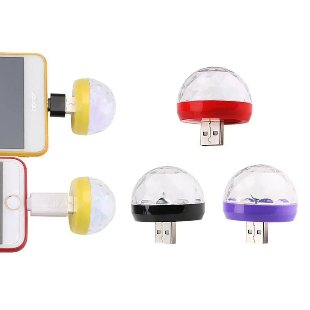 Портативный 3 Вт мини USB диско-сценический светильник kawкондиционер для вечерние