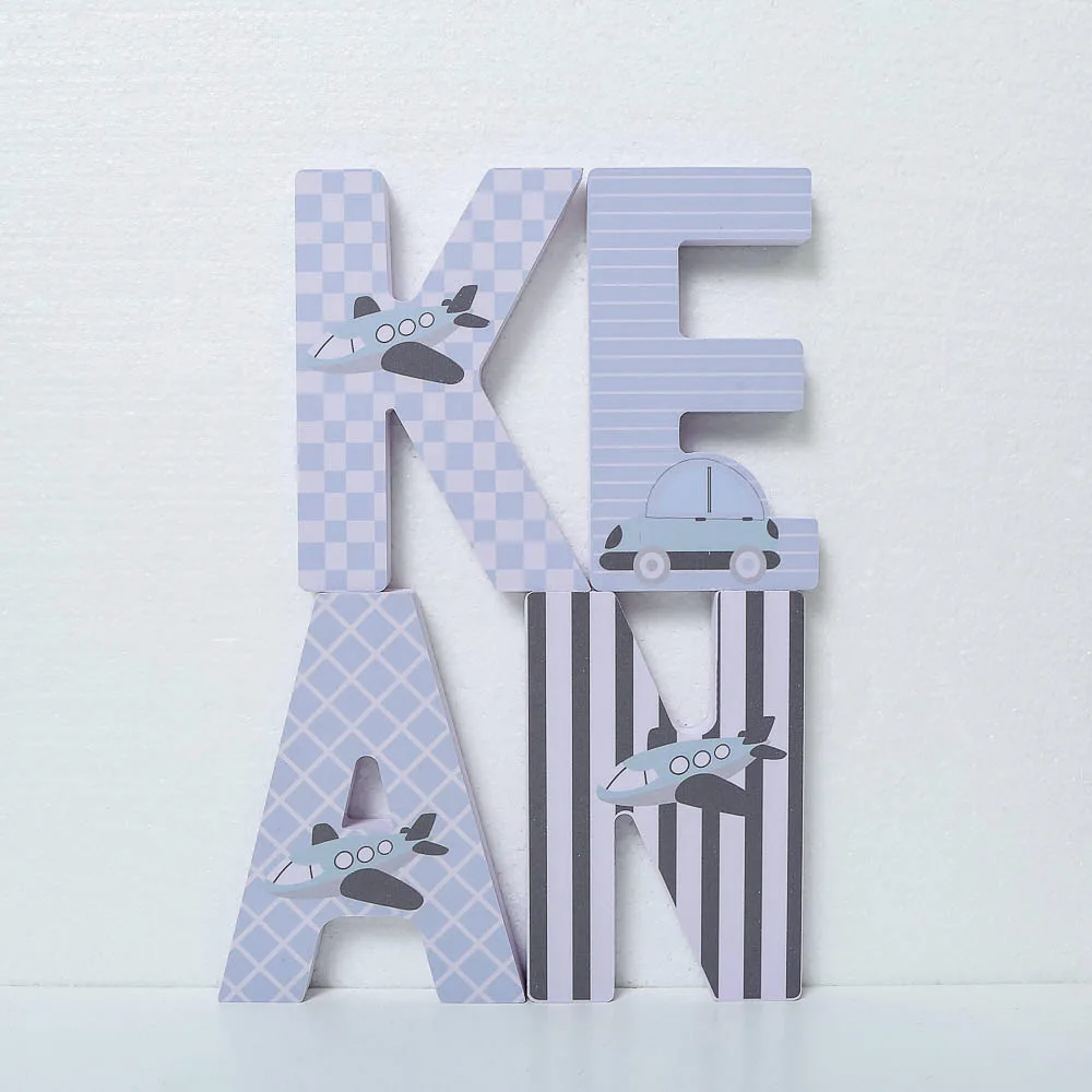 3D наклейки на стену FUNLIFE с героями мультфильмов для детей авиация транспорт 26