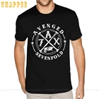 Мужская футболка с коротким рукавом и круглым вырезом, размеры до 4XL