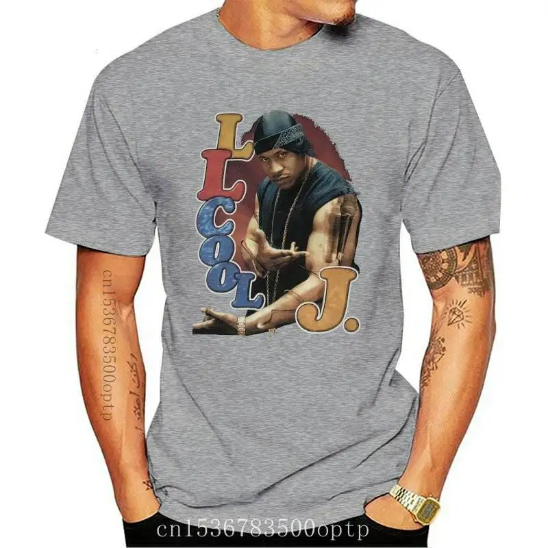 

Футболка Ll Cool J Rap в стиле хип-хоп, хлопковая черная футболка унисекс, Размеры S 4Xl, L622