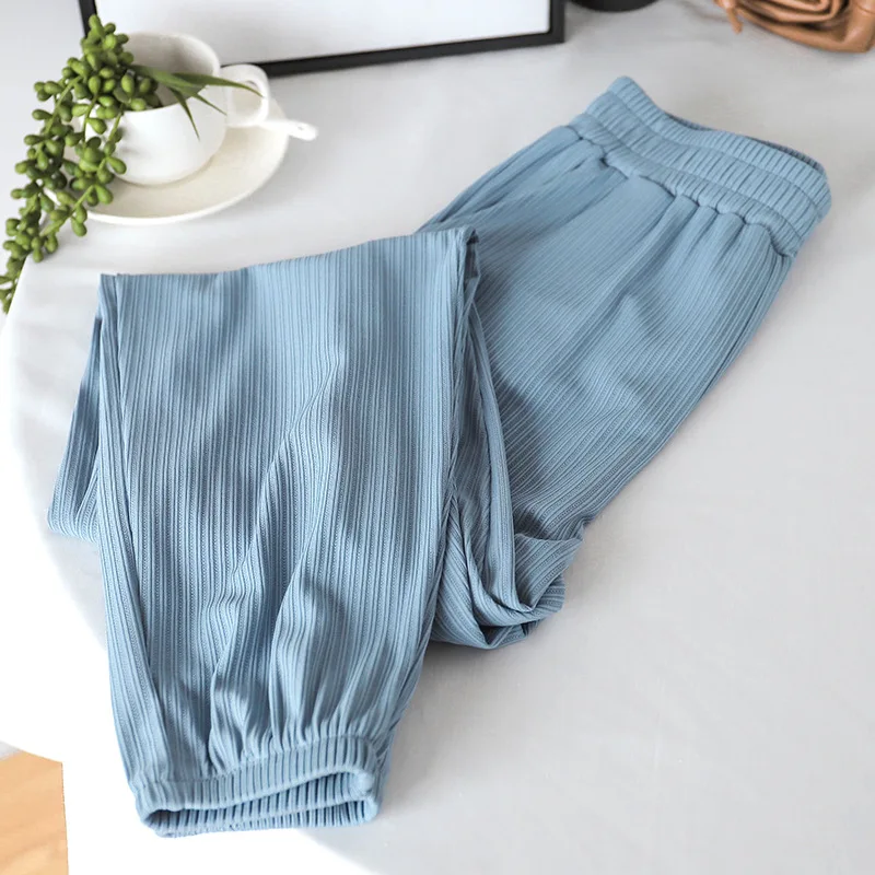 

2021 New Ankle-Length Pants Leggings Women's Slim Versatile Sports Pants Leisure Summer Lantern Pants Women's Pants