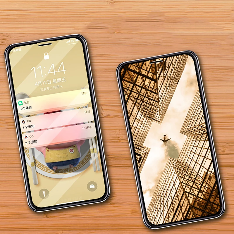 Зеркальная защитная пленка для экрана из закаленного стекла для iPhone 11 pro max 7 8 6s plus xs max xr x защитная пленка для экрана Vetro