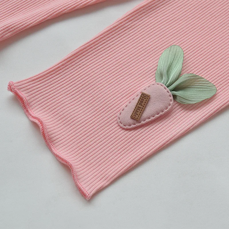 Леггинсы для девочек летние тонкие модальные укороченные брюки детские штаны -