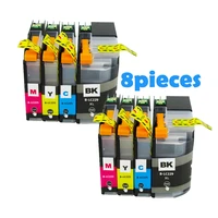 8pcs compatible ink cartridge for brother lc225 lc229 lc229xl mfc j5320dw 5620dw 5720dw 5625dw dcp 4120dw printer lc225 lc229 xl