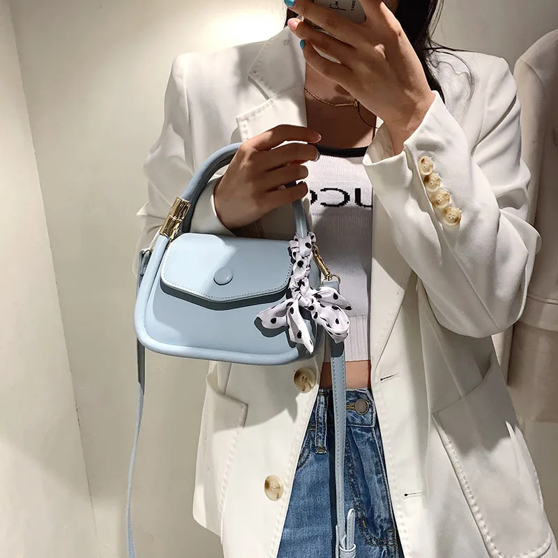 2021 new mini niche design simple handbag three-dimensional sense of hand bag lunch women's shoulder messenger Makeup coin purse | Багаж и