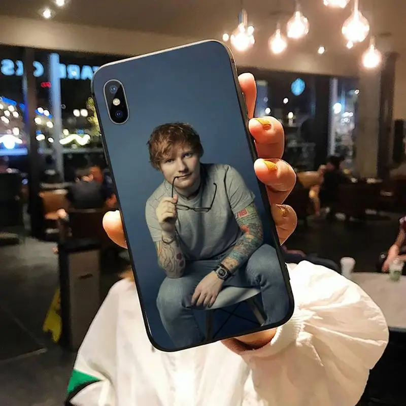 

Ed Sheeran Englland famous singer high quality Phone Case funda for iPhone 11 12 pro XS MAX 8 7 6 6S Plus X 5S SE 2020 XR