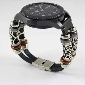 Ремешок для часов Samsung Gear S3 Galaxy 46 мм, натуральная кожа