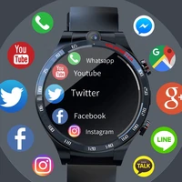 lokmat appllp 4 gps tracking touch control sim card calls support heart rate monitoring 4g128g dual cam outdoorsmart watch