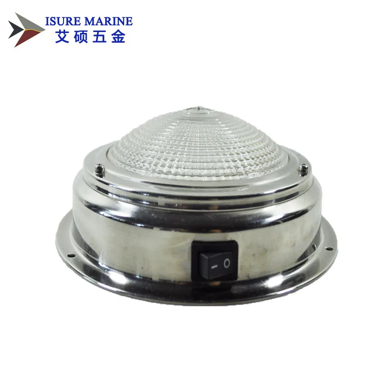 Светодиодный потолочный светильник из нержавеющей стали 5 дюймов 12 В|stainless steel