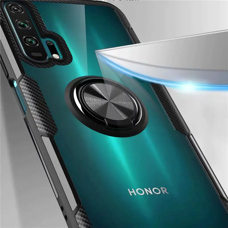 For Huawei Honor 20 Pro Honor20 10 Lite 10i 20i Case Magnetic Ring Stand Cover for Honor 7X 8X Max 8S Y5 P Smart Plus