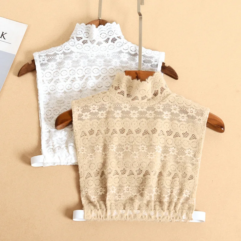 

Кружевные накладные воротники, декоративные воротники для женщин, размер Pluas, свитер, блузка, полурубашка, накладной воротник, ожерелье, съемный воротник рубашки