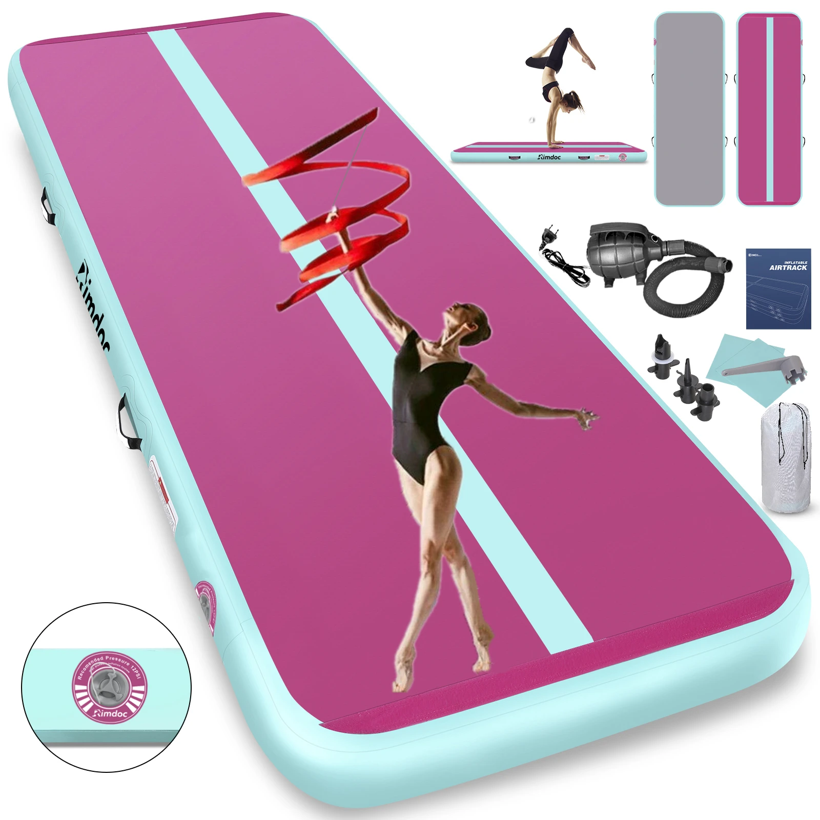 3 7 дней быстрая доставка гимнастические коврики для воздушной дорожки надувной