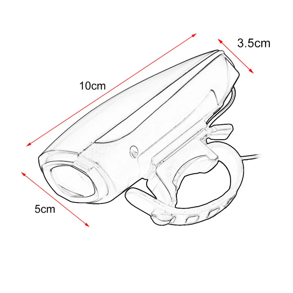 

Bike Strong Ring Handlebar 140 Cycling Horn Bell Loud db Bell Alarm Bicycle Bike Loud Waterproof Horn Safety Sound Electric Loud