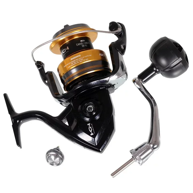 

100% Original Shimano SOCORRO SW 8000 Big Sea Fishing Reel 4+1BB 4.9:1 X-Ship Saltwater Trolling Spinning Fishing Reel