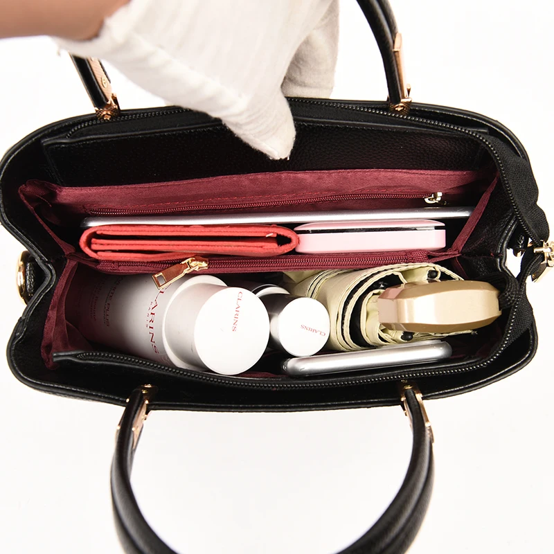 

Luxury Brand Women Hand Bag Elegant Messenger Bag High Quality Leather Shoulder Bag Casual Ladies Tote Bags Purses and Handbags