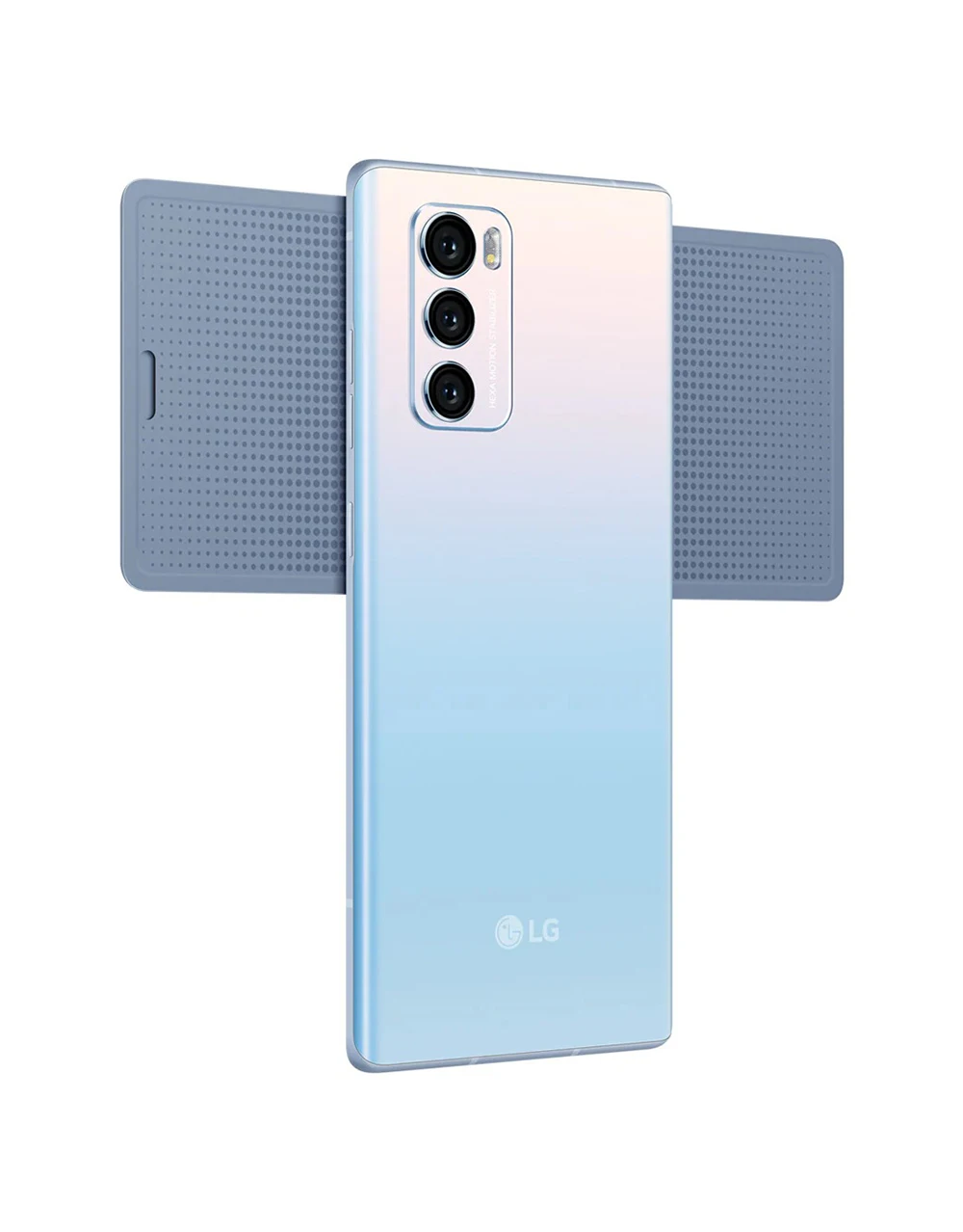 Оригинальный игровой телефон LG WING 5G F100N F100VM 【 97% Новый 】 поворот на 6 8 дюйма