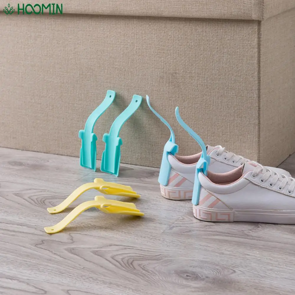 2 шт./компл. ленивый одежда рожок для обуви Быстрый Ношение Инструмент обувь