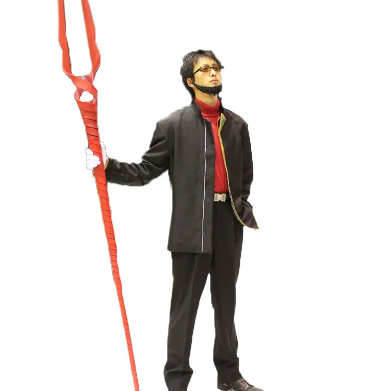 Костюм для косплея Gendo Ikari черный костюм 11|cosplay costume|costume costumeevangelion costume |