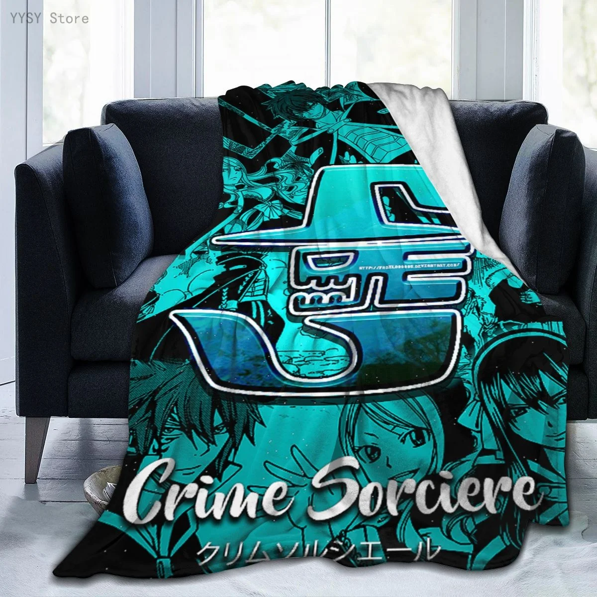 

Fairy Tail (5) Anime printed Ultra-Soft Micro Fleece Blanket flannel throw Sherpa bedspread bedding sofa