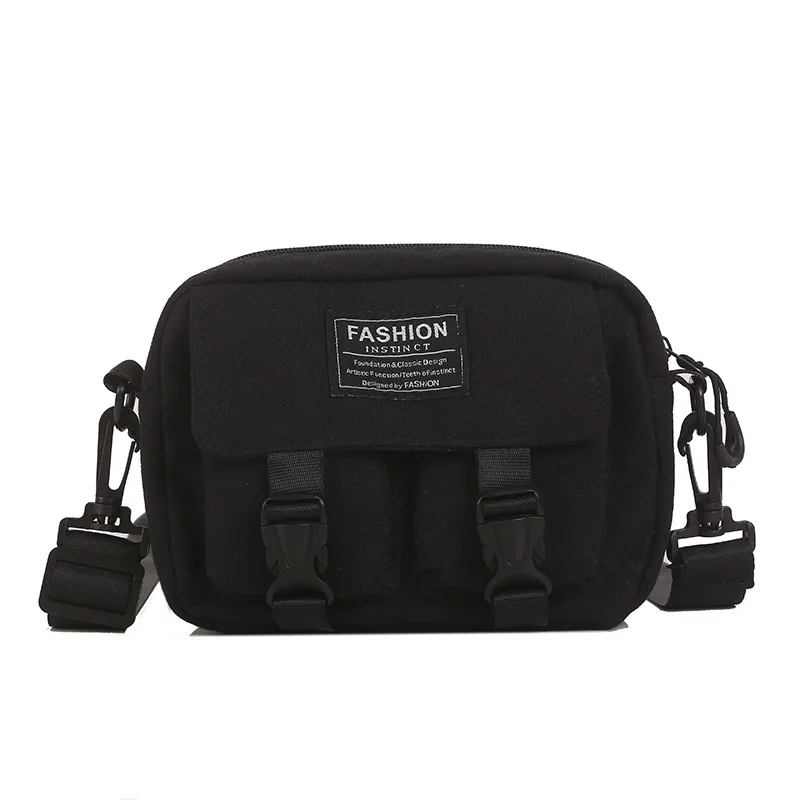 

Новая Маленькая женская сумка Лето 2021 Новинка модная Корейская сумка-мессенджер через плечо в стиле хип-хоп Ins холщовая маленькая квадратна...