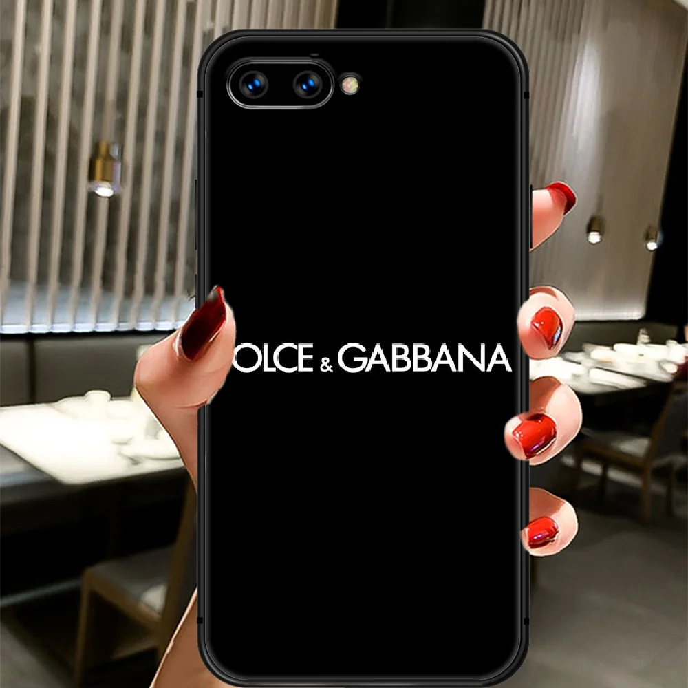 

Luxury Italy Fashion Brand Phone Case Cover Hull For HUAWEI Honor 8 8c 8a 8x 9 9a 9x V10 MATE 10 20 I Lite Pro black Shell