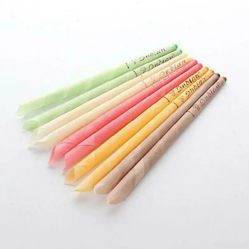 

10pcs/lot Ear Candles Healthy Care Ear Treatment Ear Wax Removal Cleaner Ear Coning Treatment Indiana Therapy Fragrance Candling