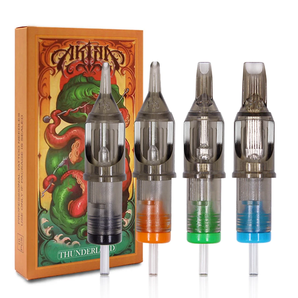 Картридж для тату игл RL/M1/RM/RS профессиональные одноразовые иглы макияжа бровей