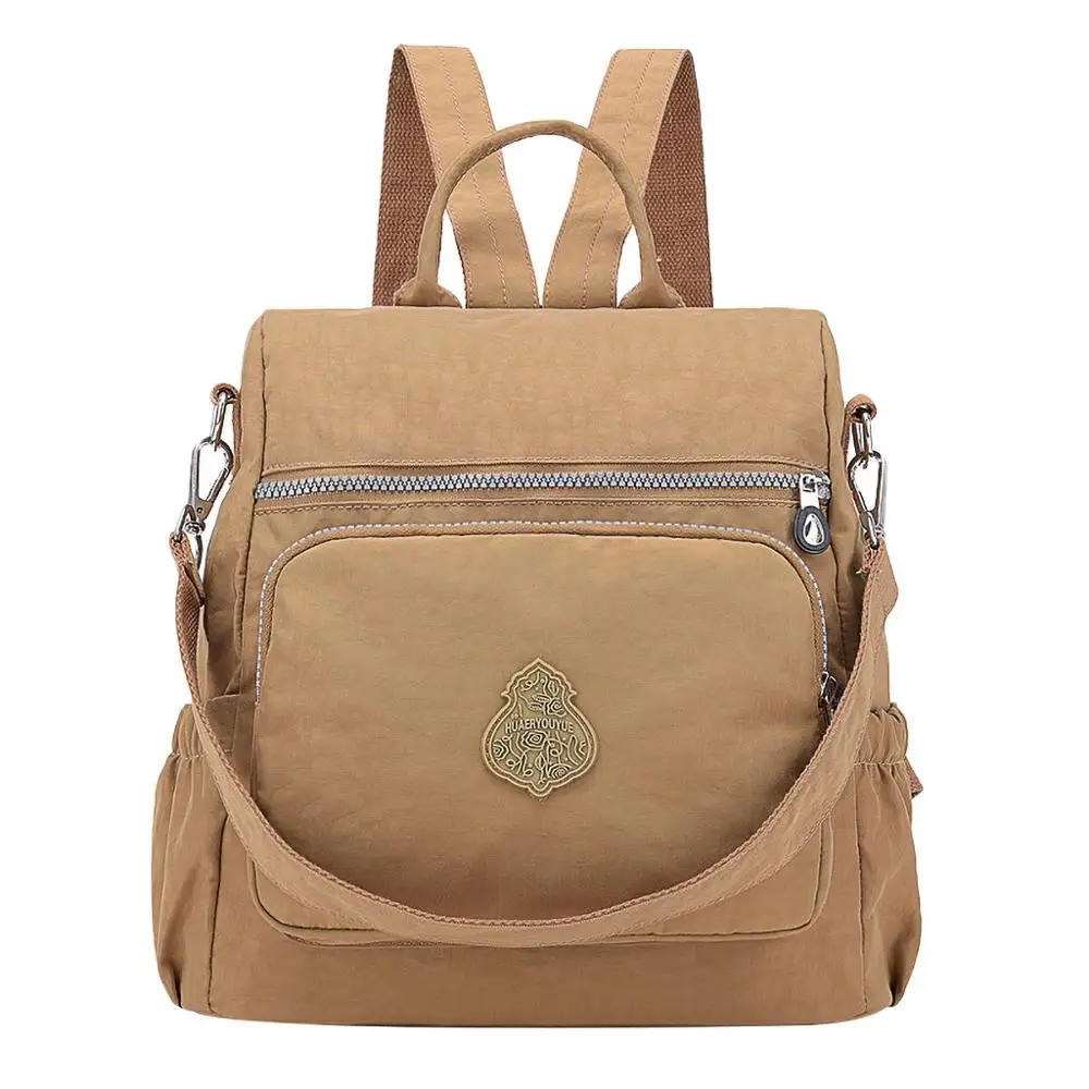 Женский рюкзак карамельного цвета школьные сумки для девочек-подростков Женская