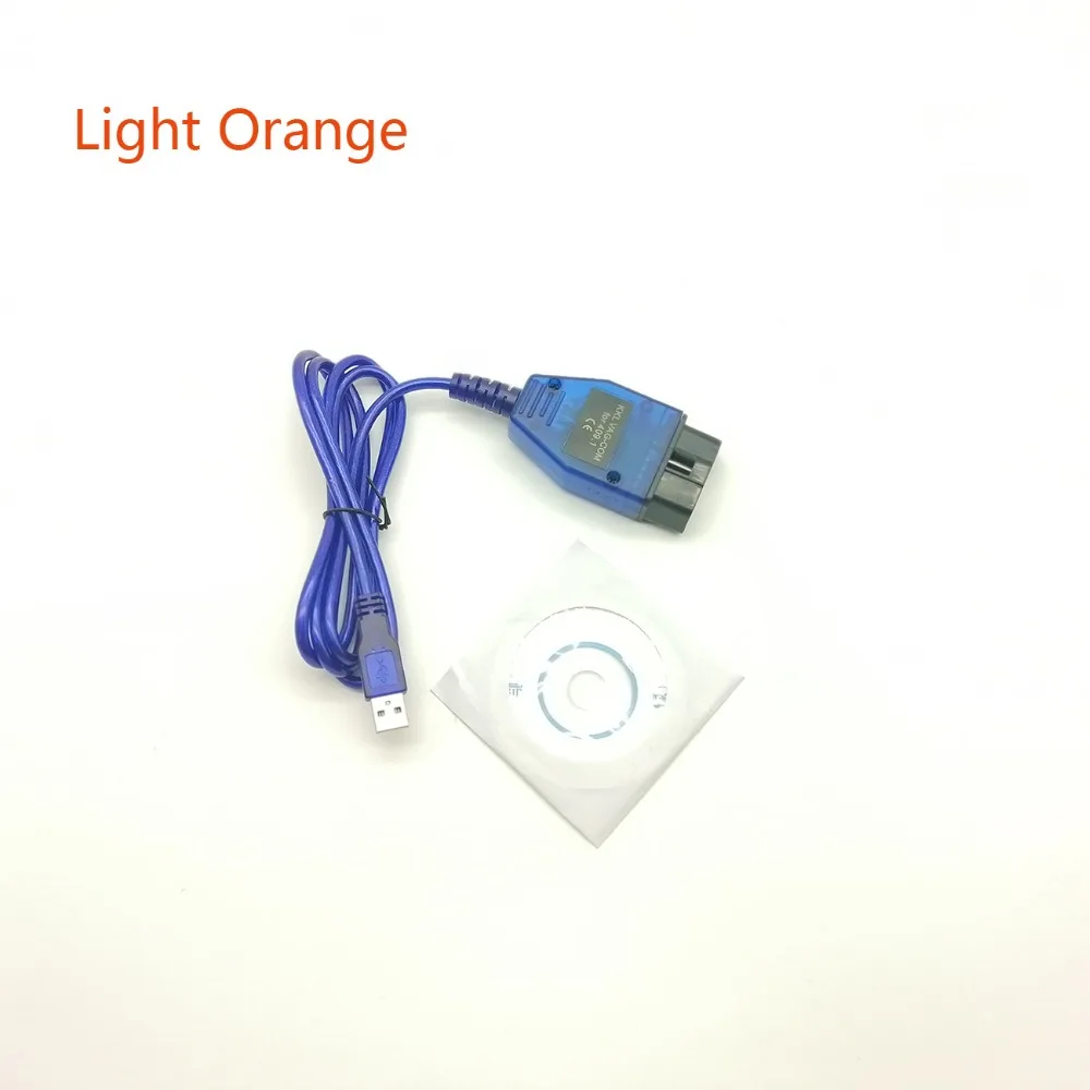 CH340 USB кабель KKL VAG-COM 409,1 OBD2 OBDII диагностический сканер для VW Audi Seat Skoda