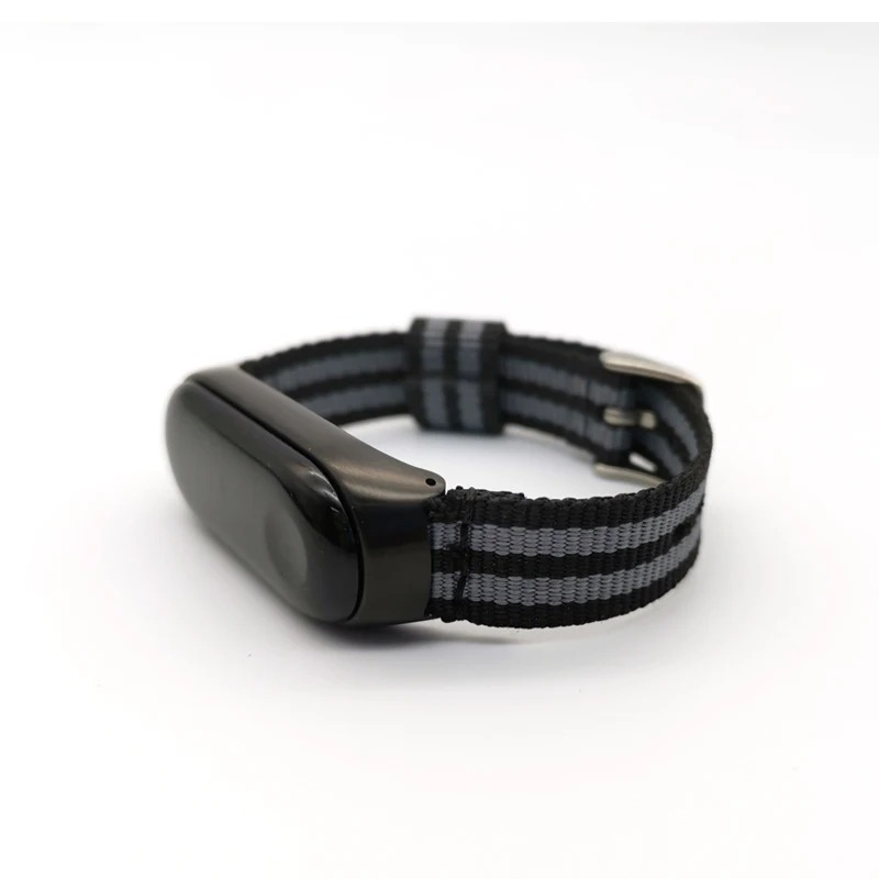 Для Xiaomi Mi Band 4 3 аксессуары браслет на запястье спортивный нейлоновый ремешок для
