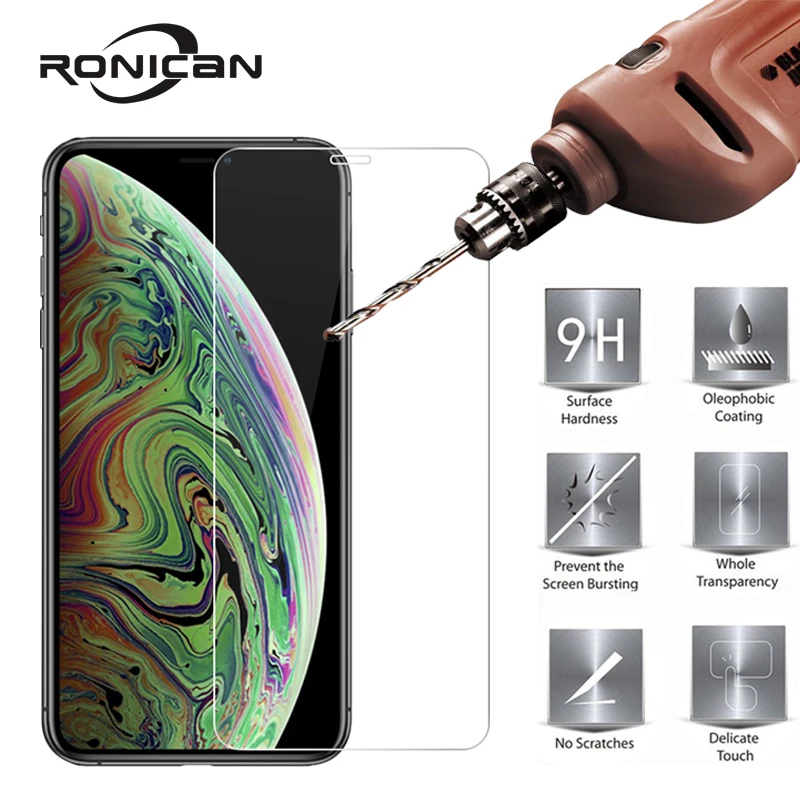 

Защитный экран 2.5D 0,26 мм 9H премиум класса для Apple iPhone XS Max