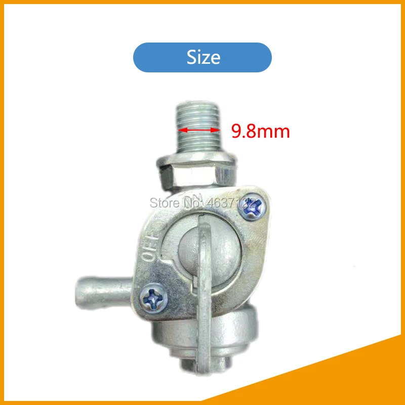 168F GX160 GX200 2-3kw On/Off Fuel Shut Off Valve Tap Switch Gasoline Generator Oil Tank Accessories Engine | Обустройство дома