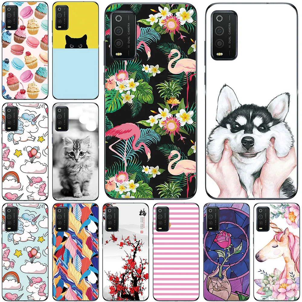 

Чехол для телефона TCL 205 2021 6,22 дюймов, мягкий чехол из ТПУ, роскошный популярный чехол с рисунком