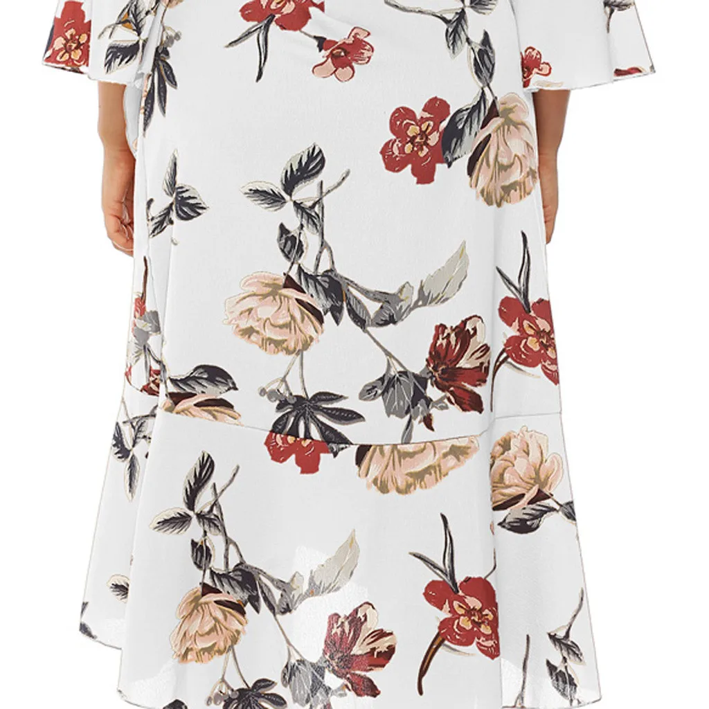 Высокое качество белое шифоновое платье 2020 женское летнее Повседневное размера