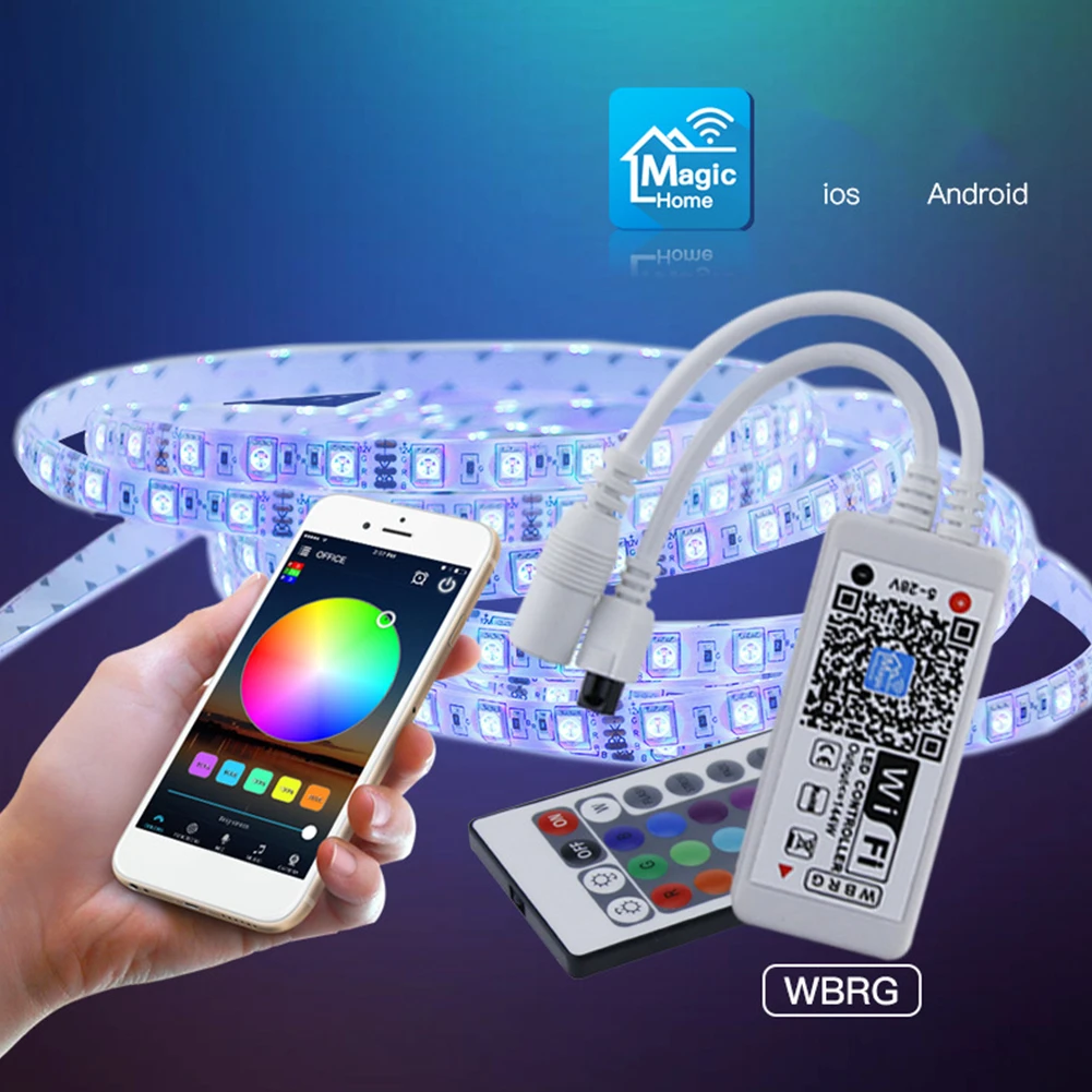 Водонепроницаемый RGB светодиодный ленточный светильник 5 м 10 5050RGBTape диод