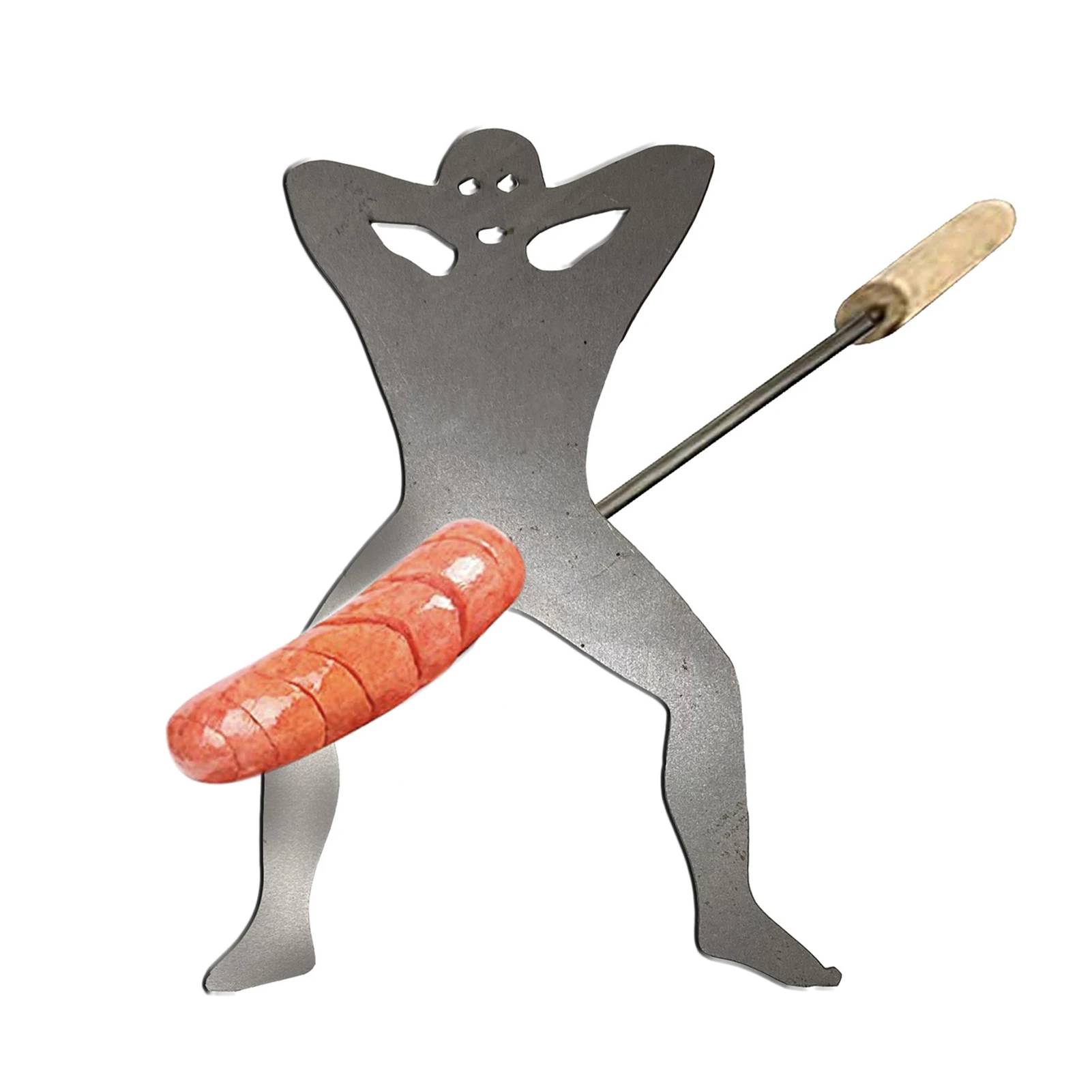 

Stainless Steel Hot Dog MarshmallowRoaster Camp Fire Skewer Stick Adults Shaped Roasting Tool For Barbecue Grill Skewer For BBQ