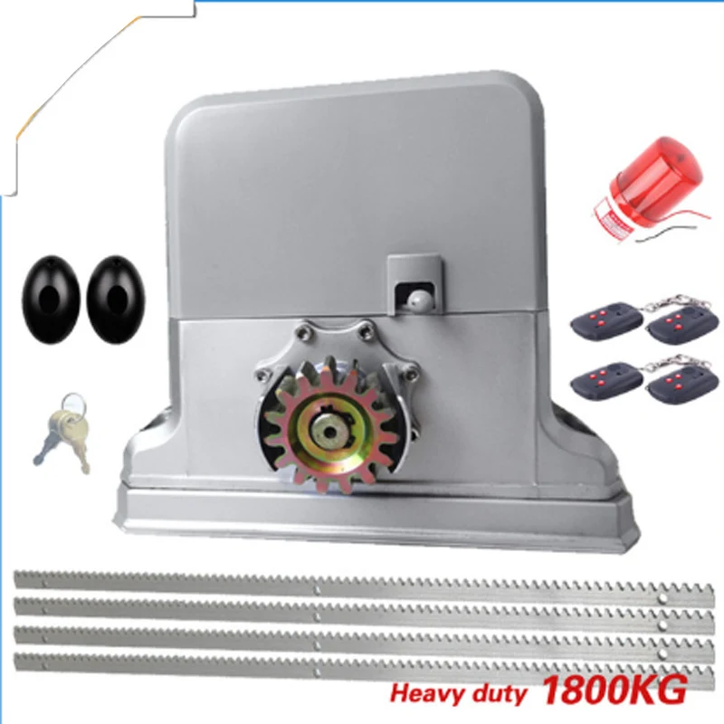 Heady duty1800kg электрические автоматические передвижные ворота дистанционное