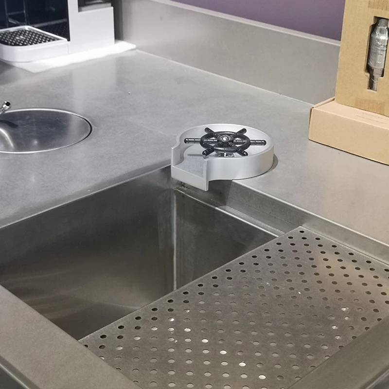 

Promotion! Wine and Beer Glass Washer,Bar Beer Glass Steaming Pitcher Rinser Rinser for Beer Glass/Coffee Pitcher a Wash Cup Too