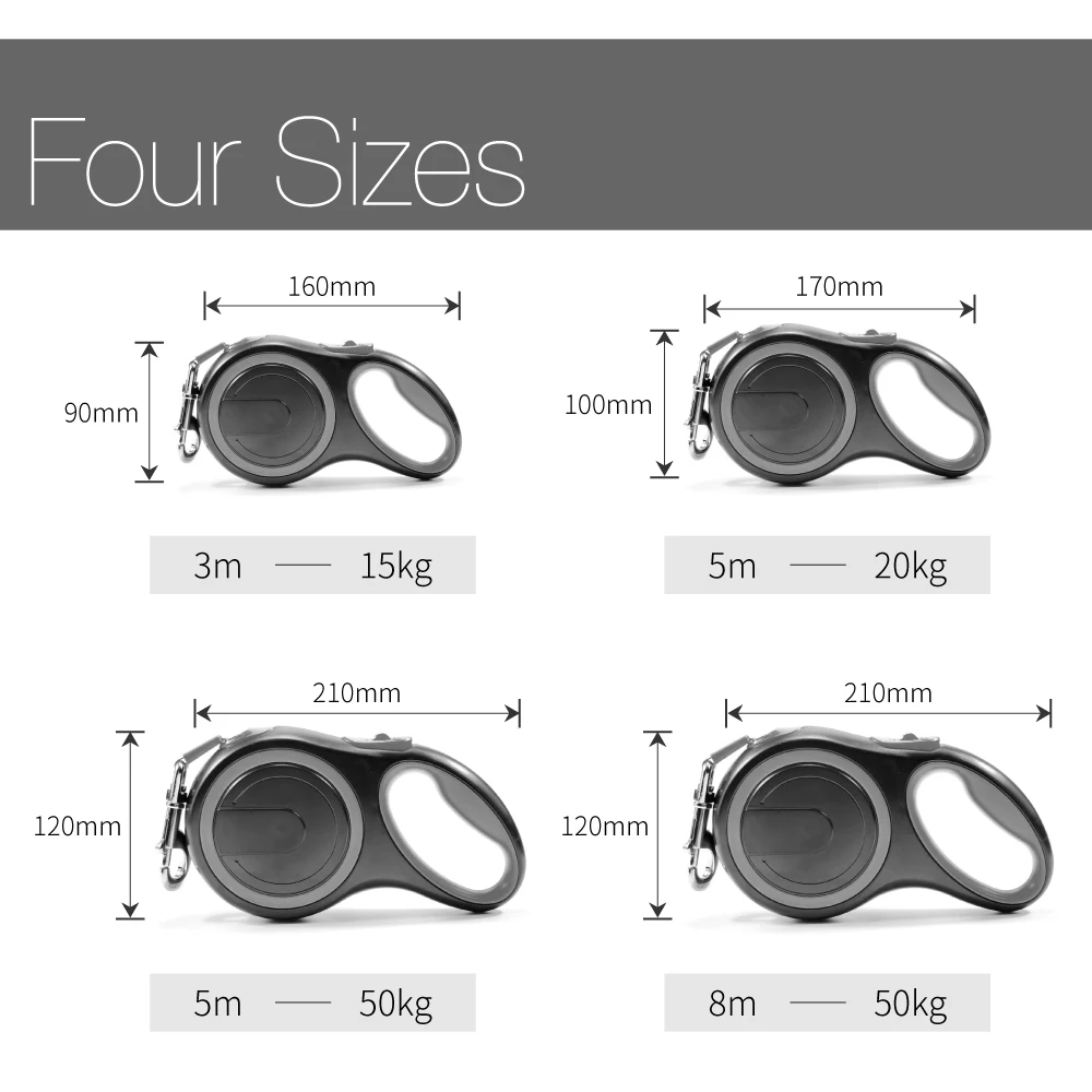 Нейлоновый Поводок для домашних питомцев автоматическая выдвижная прочная