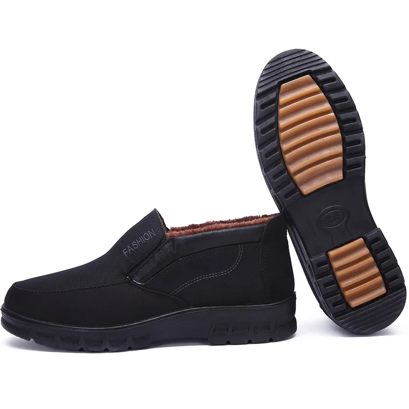 

Men's Boots Waterproof Shoes Men Winter High Quality Fashion Men Boots Hot Sale Increase Shoes For Men Plus Size
