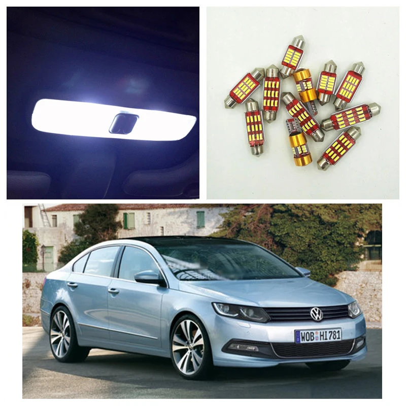 Комплект светодиодных ламп canbus 16p для Volkswagen Passat b5 1996 1997 1998 1999 2000 2001 2002 2003 2004